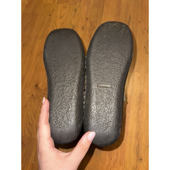 Lands End Boots Women's 7 B Fleece Lined Winter Ankle 176248 Black - Picture 6 of 6